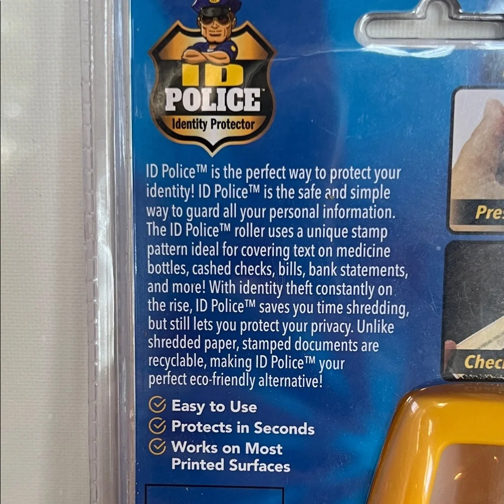 ID Police Identity Protector Stamp Roller